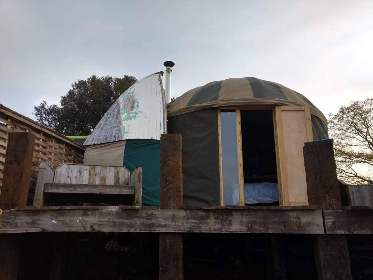 Bembridge Harbour Yurt - Log Burner - Wifi 빌라 외부 사진